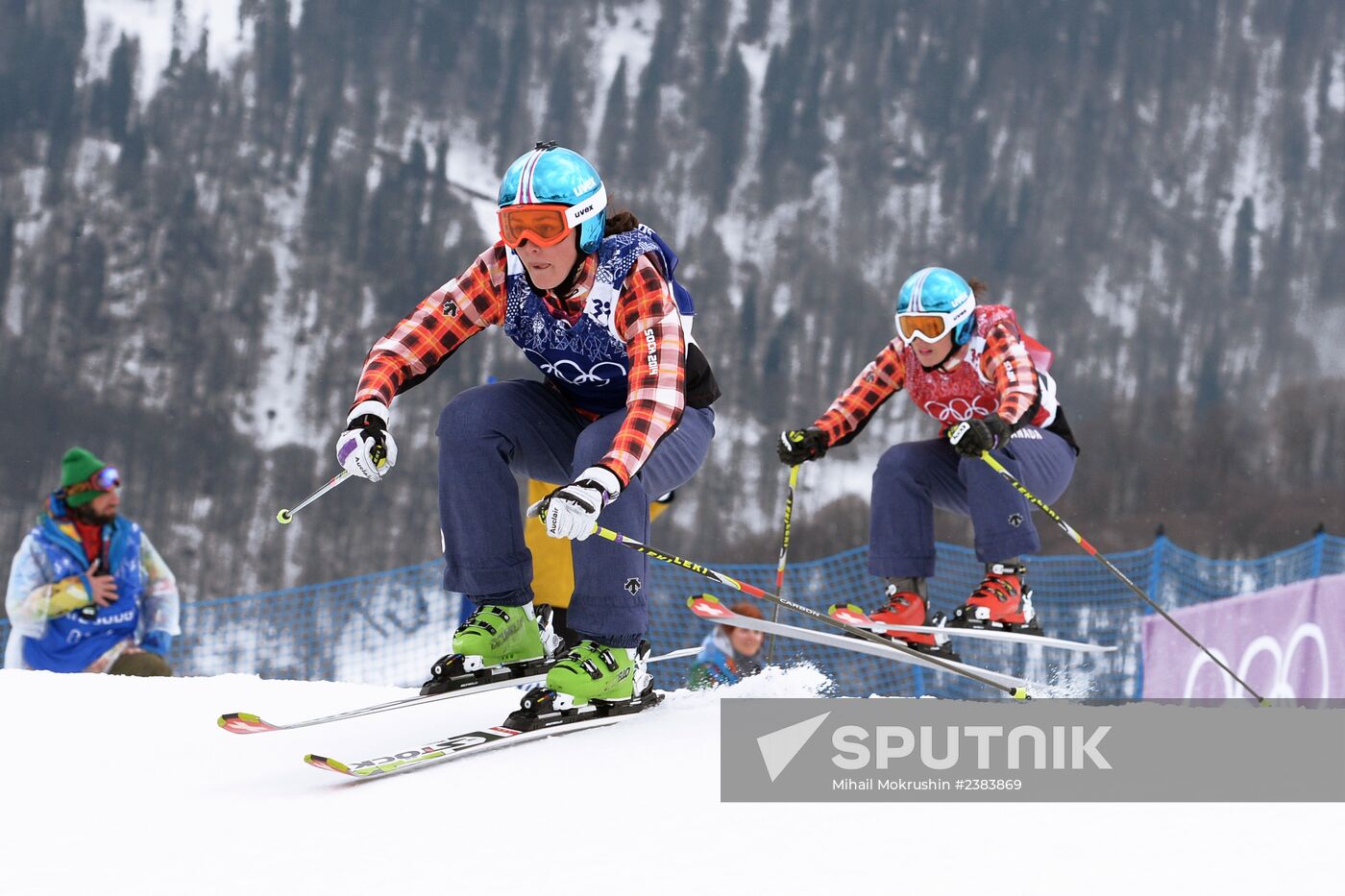 2014 Winter Olympics. Freestyle skiing. Women. Ski cross