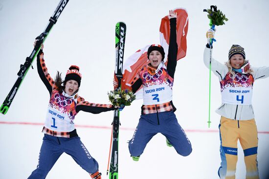 2014 Winter Olympics. Freestyle skiing. Women. Ski cross