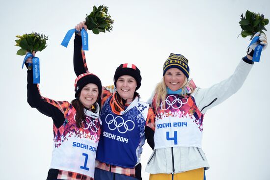 2014 Winter Olympics. Freestyle skiing. Women. Ski cross