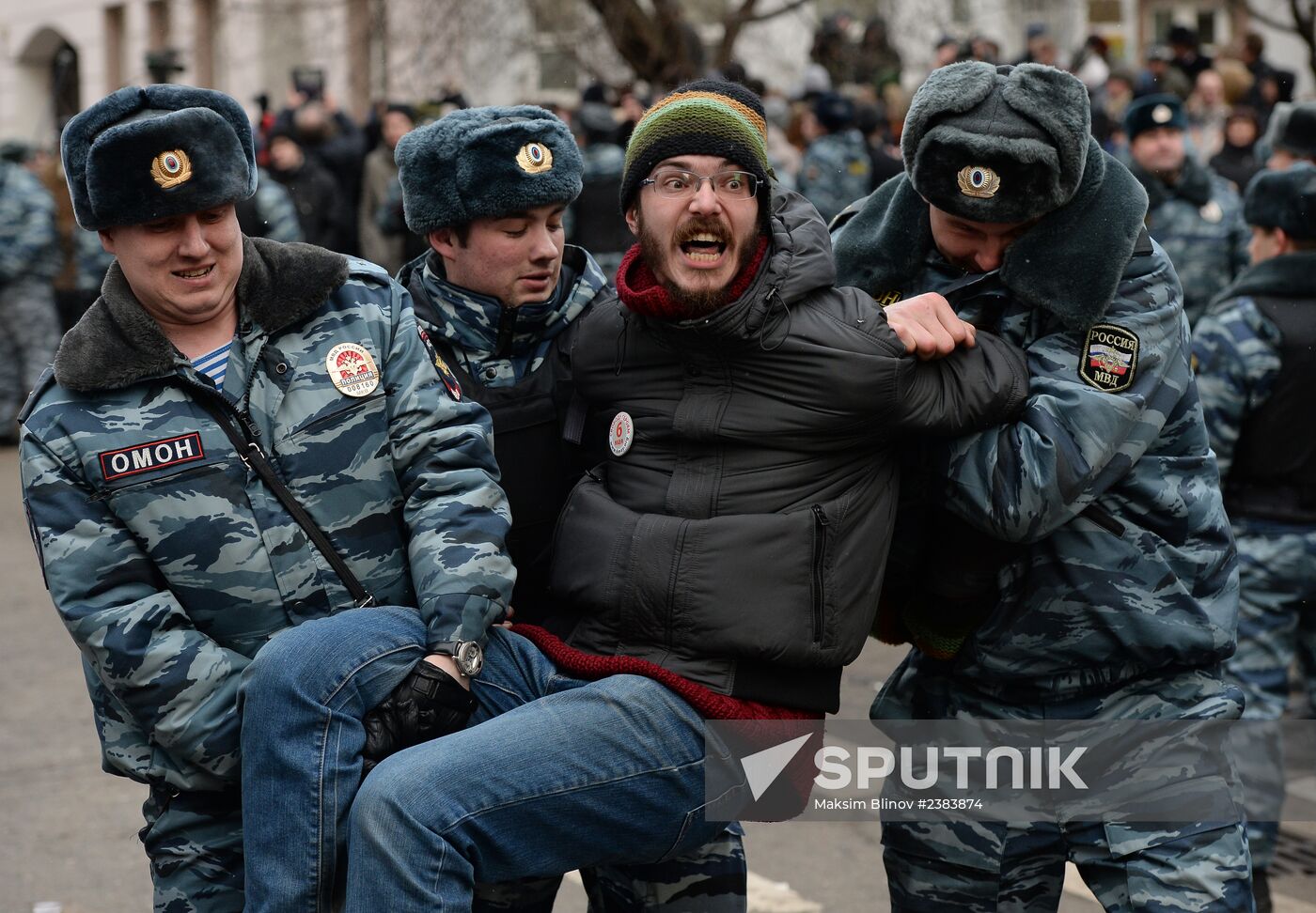 Announcement of verdict in Bolotnaya Square case of May 6, 2012