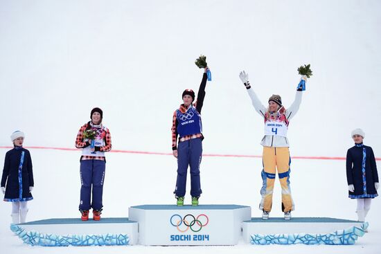 2014 Winter Olympics. Freestyle skiing. Women. Ski cross
