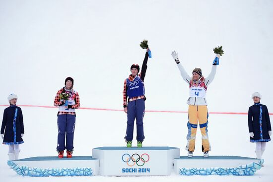 2014 Winter Olympics. Freestyle skiing. Women. Ski cross