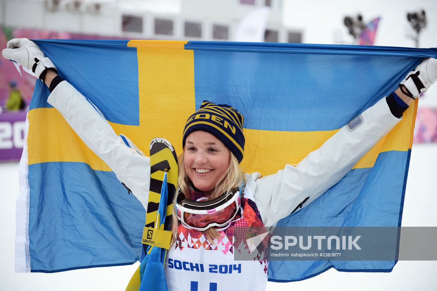 2014 Winter Olympics. Freestyle skiing. Women. Ski cross
