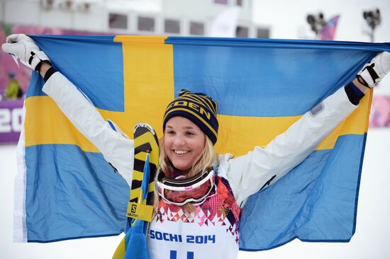 2014 Winter Olympics. Freestyle skiing. Women. Ski cross