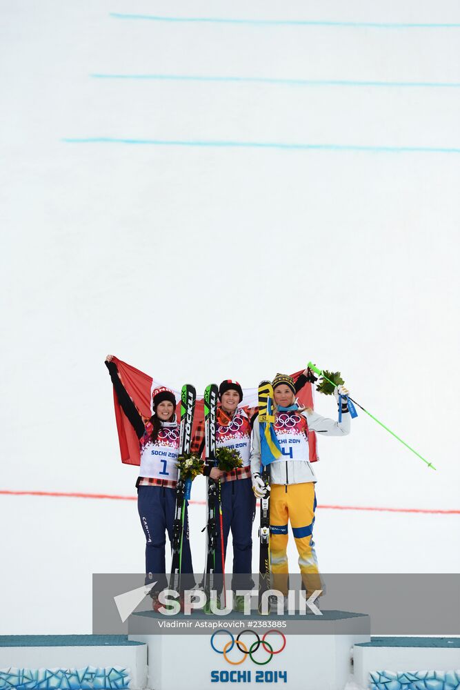 2014 Winter Olympics. Freestyle skiing. Women. Ski cross