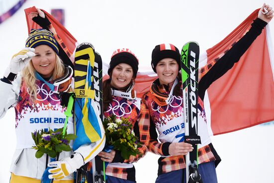 2014 Winter Olympics. Freestyle skiing. Women. Ski cross