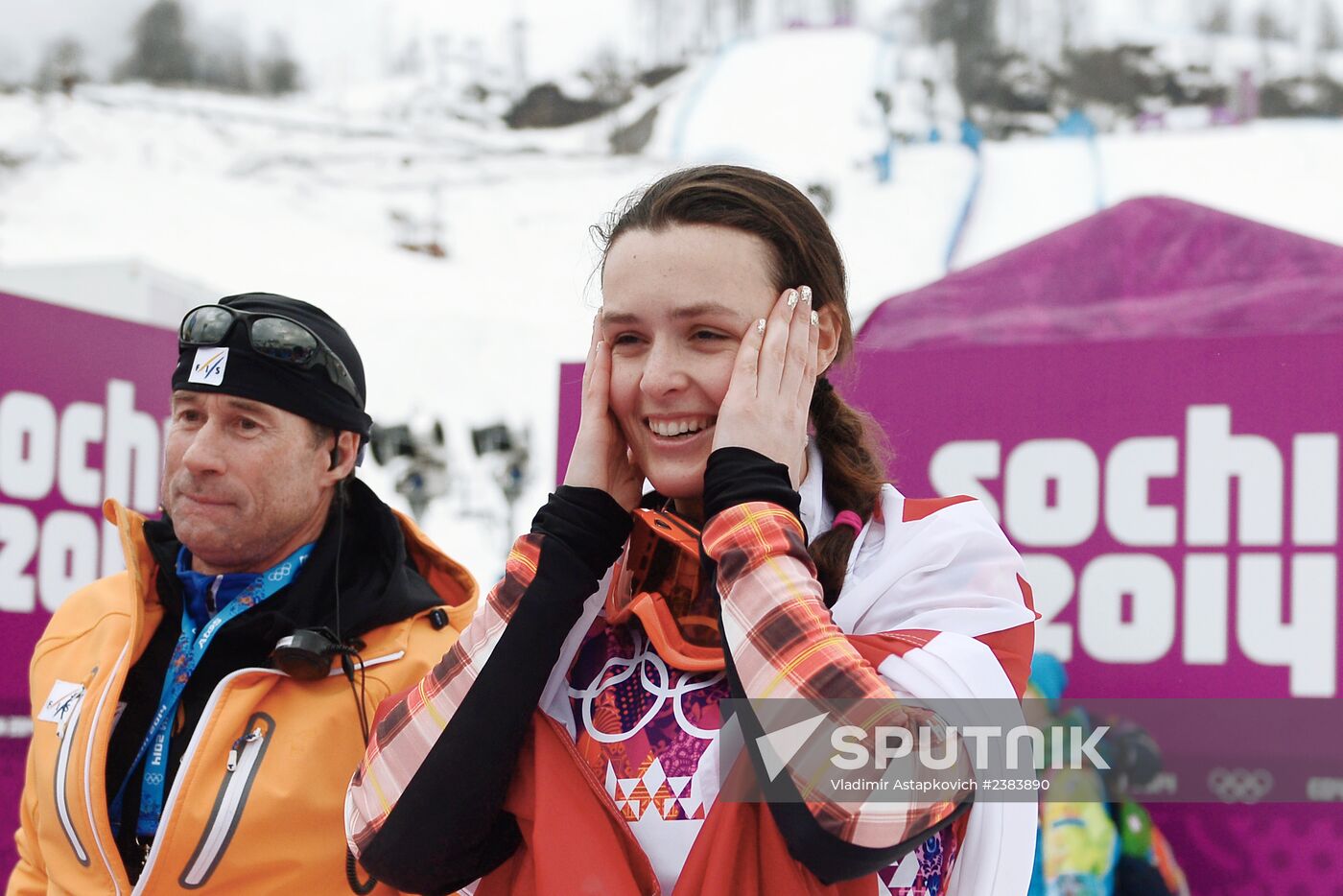 2014 Winter Olympics. Freestyle skiing. Women. Ski cross