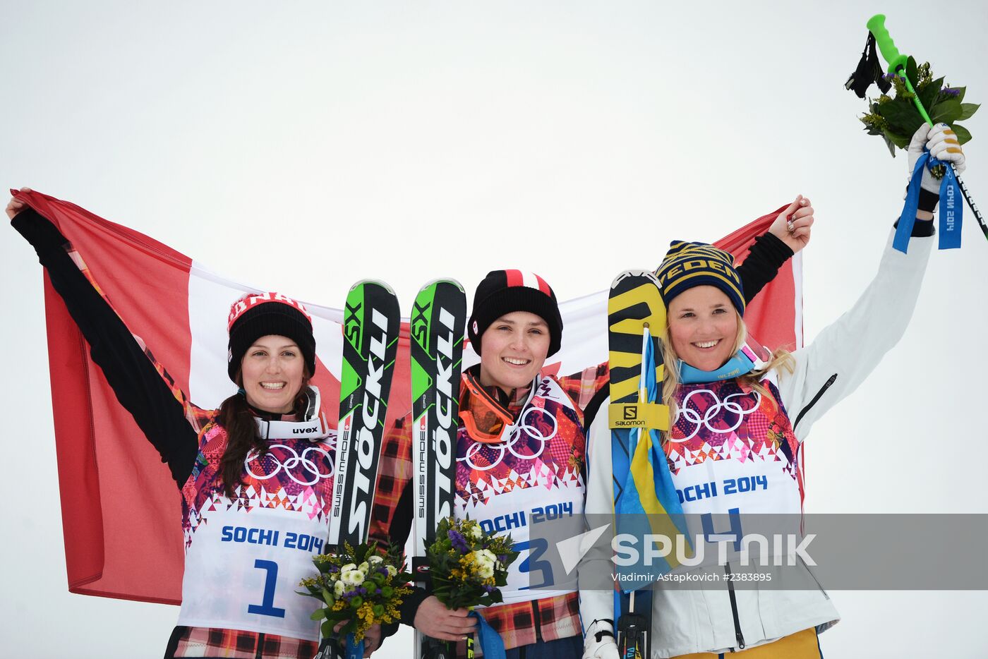 2014 Winter Olympics. Freestyle skiing. Women. Ski cross