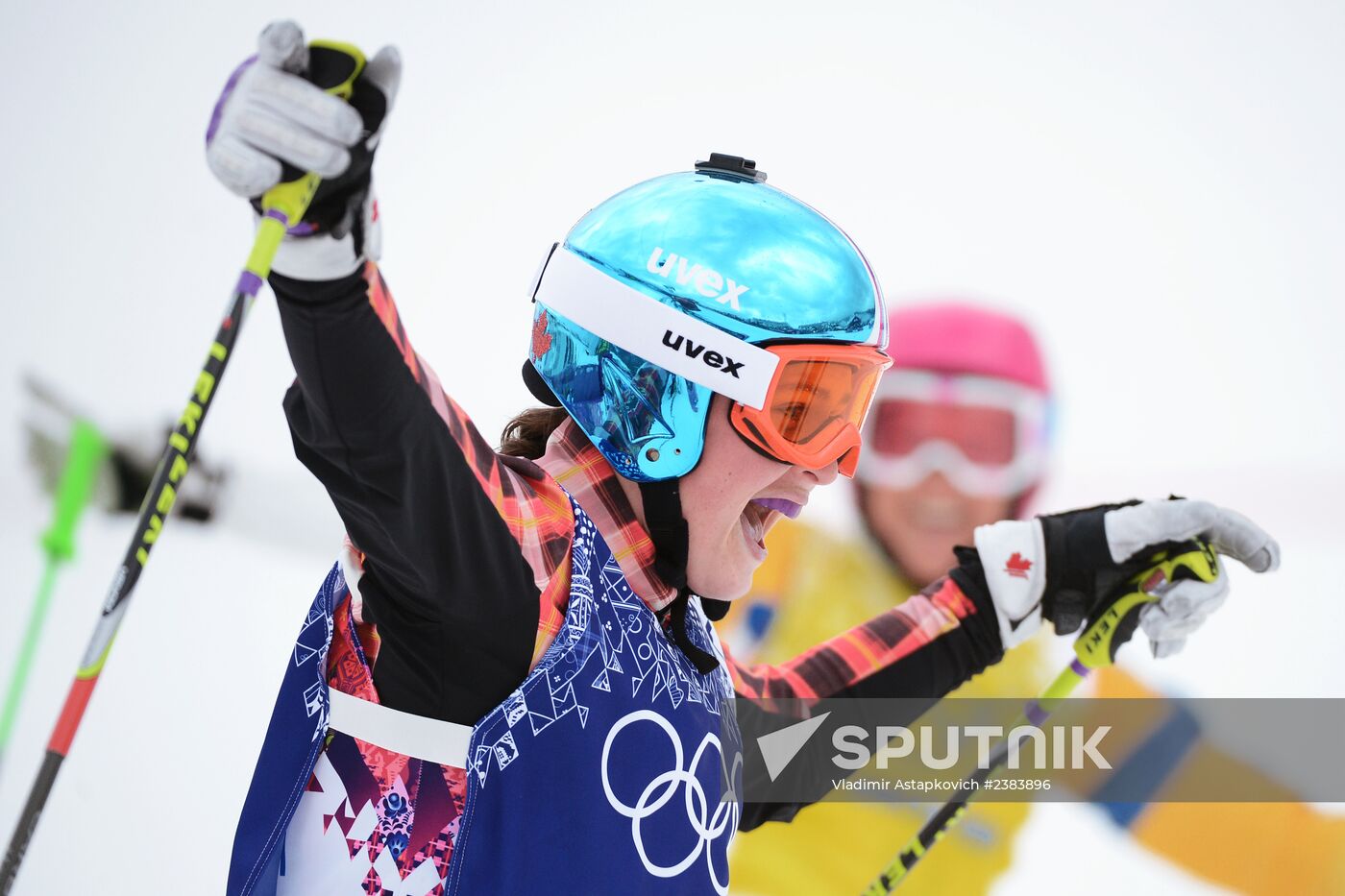 2014 Winter Olympics. Freestyle skiing. Women. Ski cross