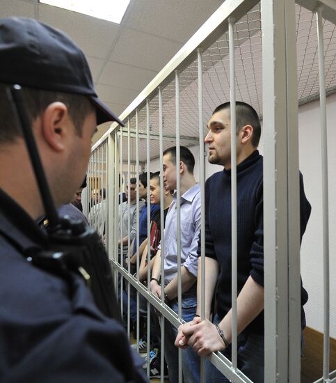 Announcement of verdict in Bolotnaya Square case of May 6, 2012