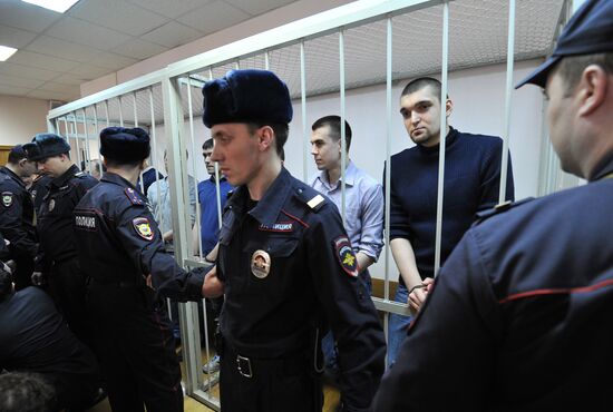 Announcement of verdict in Bolotnaya Square case of May 6, 2012