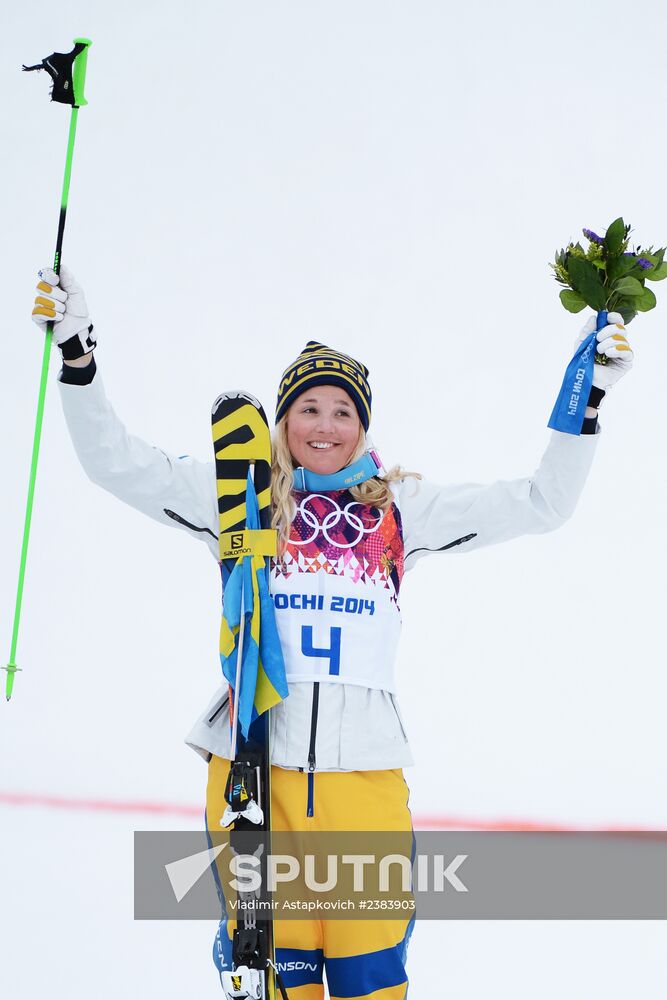 2014 Winter Olympics. Freestyle skiing. Women. Ski cross