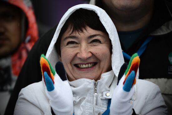 2014 Winter Olympics. Freestyle skiing. Women. Ski cross