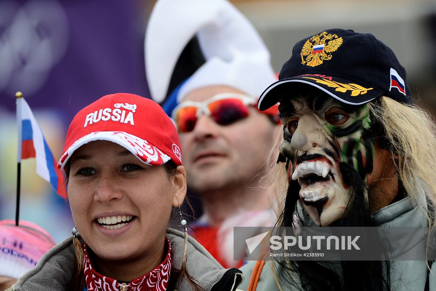 2014 Winter Olympics. Freestyle skiing. Women. Ski cross