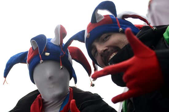 2014 Winter Olympics. Freestyle skiing. Women. Ski cross