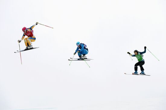 2014 Winter Olympics. Freestyle skiing. Women. Ski cross