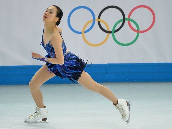 2014 Winter Olympics. Figure skating. Women. Free skating