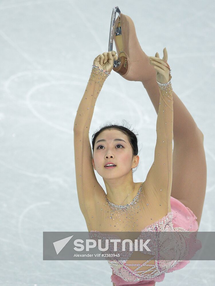 2014 Winter Olympics. Figure skating. Women. Free skating