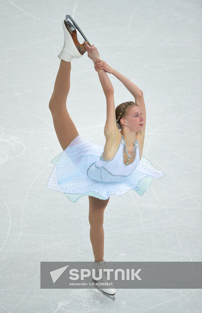 2014 Winter Olympics. Figure skating. Women. Free skating