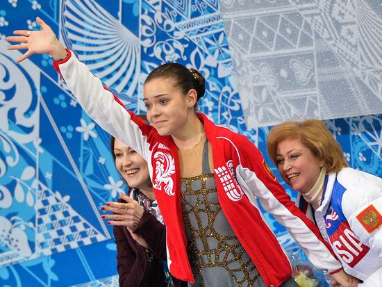 2014 Winter Olympics. Figure skating. Women. Free skating