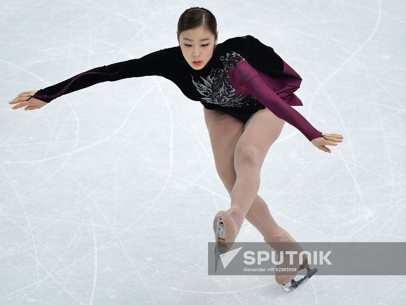 2014 Winter Olympics. Figure skating. Women. Free skating