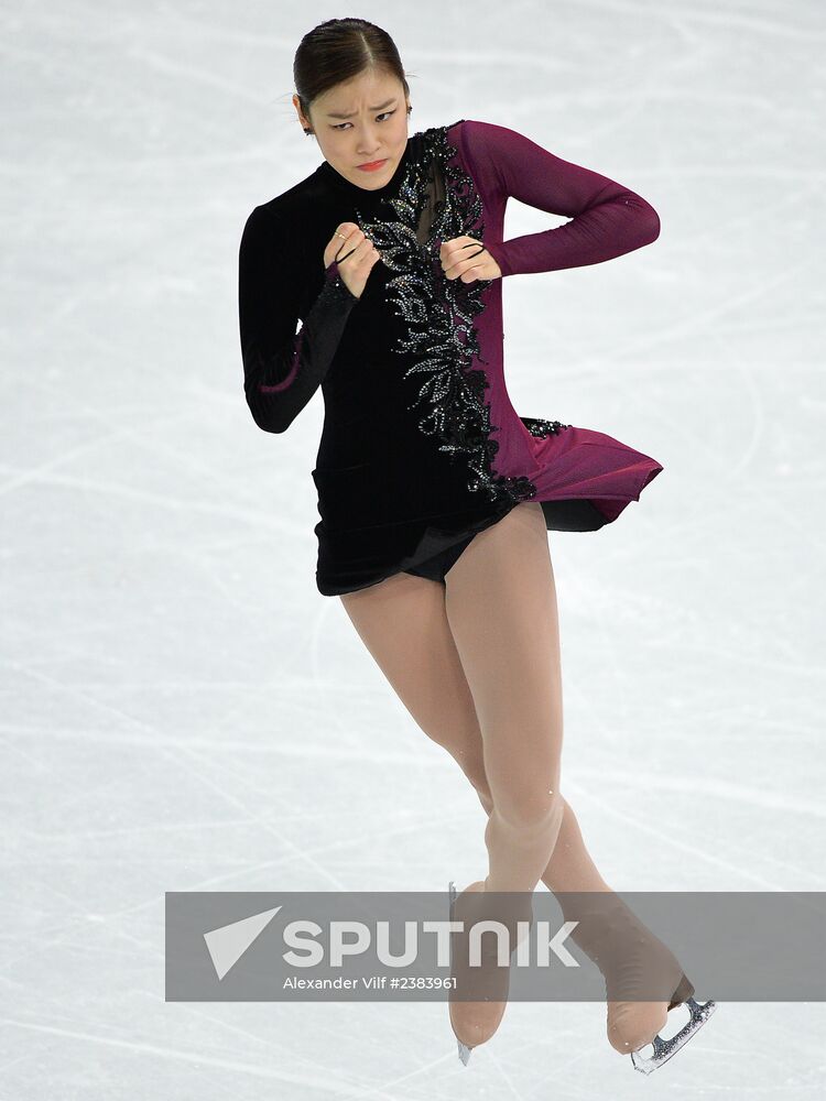 2014 Winter Olympics. Figure skating. Women. Free skating
