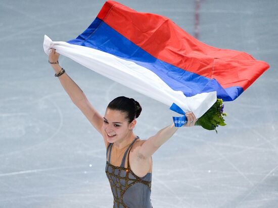 2014 Winter Olympics. Figure skating. Women. Free skating