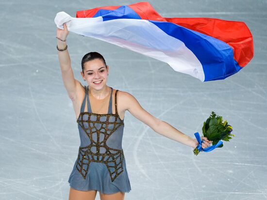 2014 Winter Olympics. Figure skating. Women. Free skating