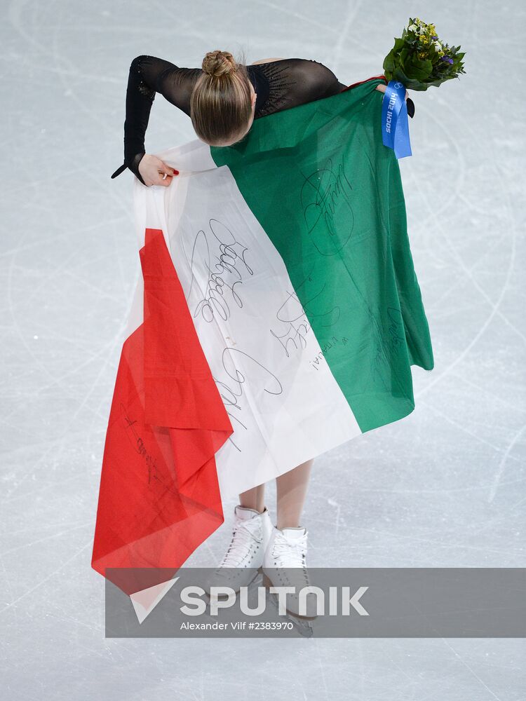 2014 Winter Olympics. Figure skating. Women. Free skating