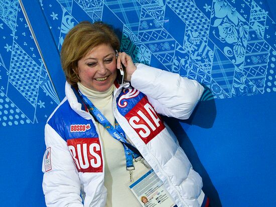 2014 Winter Olympics. Figure skating. Women. Free skating