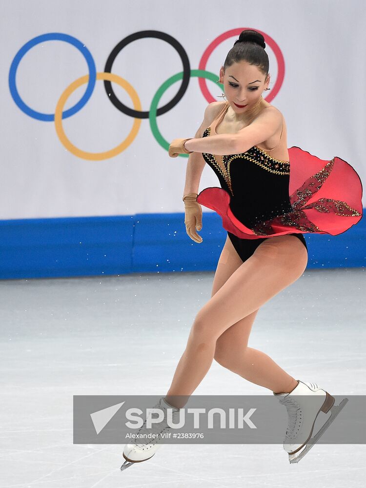 2014 Winter Olympics. Figure skating. Women's singles. Free skating