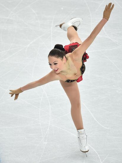 2014 Winter Olympics. Figure skating. Women's singles. Free skating