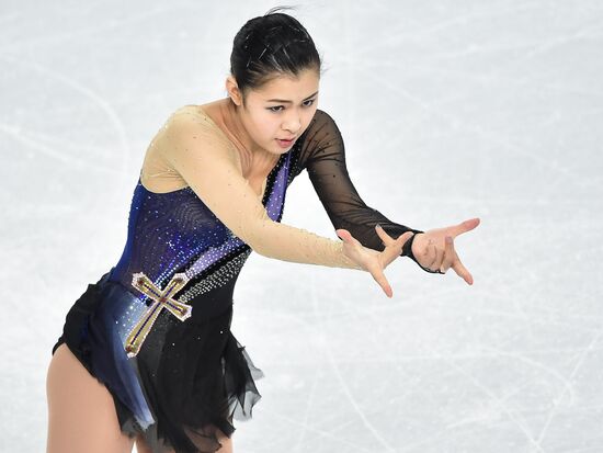 2014 Winter Olympics. Figure skating. Women's singles. Free skating