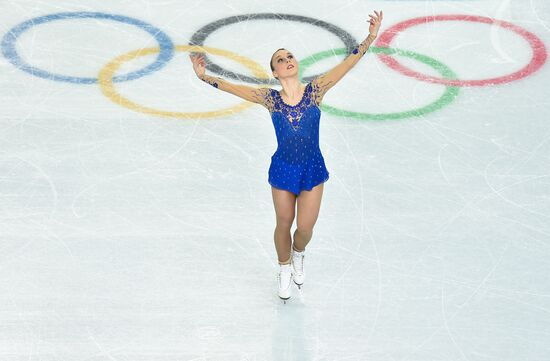 2014 Winter Olympics. Figure skating. Women. Free skating