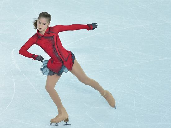2014 Winter Olympics. Figure skating. Women's singles. Free skating