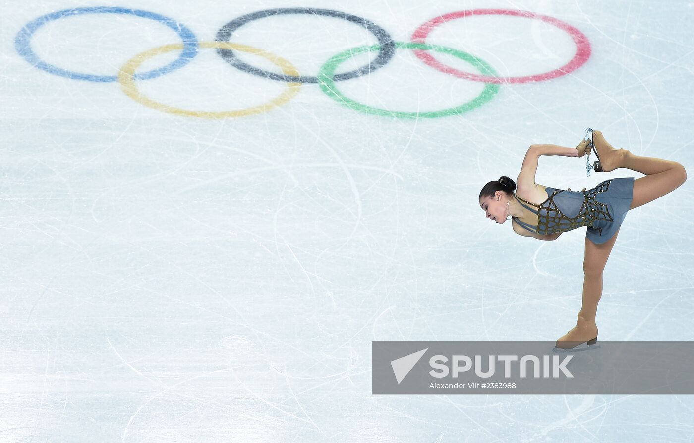 2014 Winter Olympics. Figure skating. Women's singles. Free skating