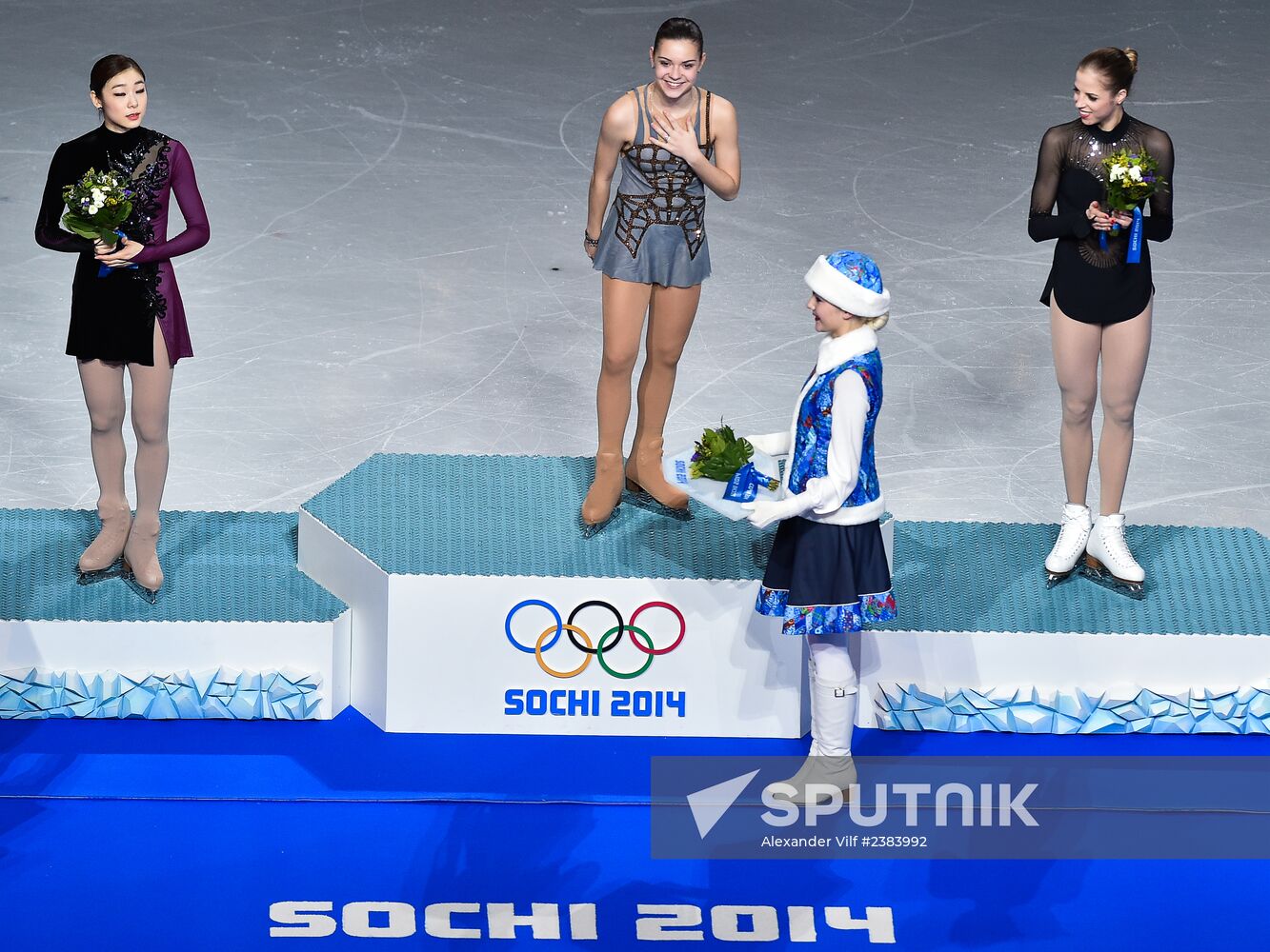 2014 Winter Olympics. Figure skating. Women. Free skating