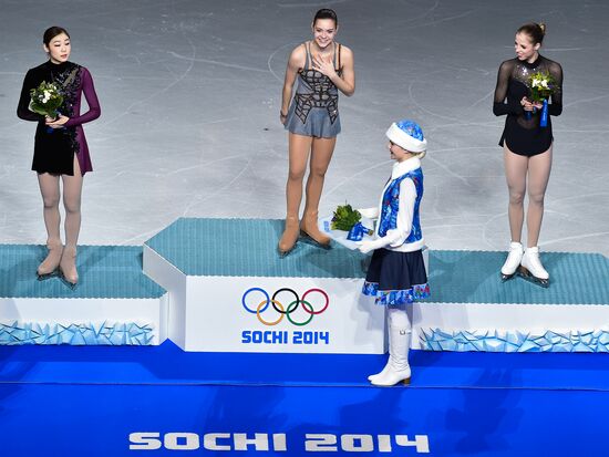 2014 Winter Olympics. Figure skating. Women. Free skating