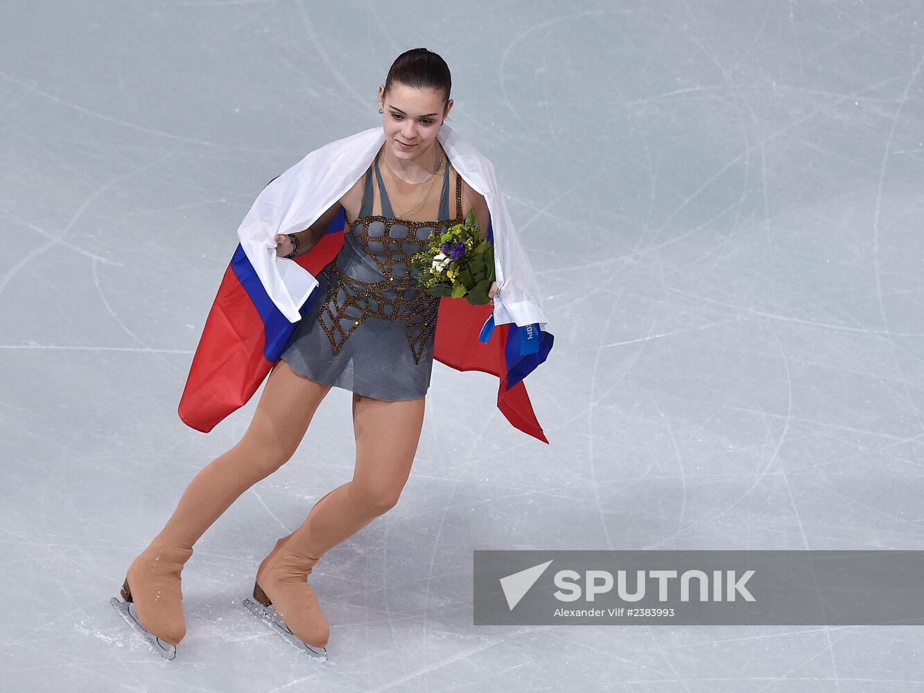 2014 Winter Olympics. Figure skating. Women's singles. Free skating
