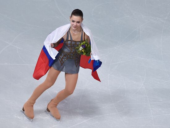 2014 Winter Olympics. Figure skating. Women's singles. Free skating