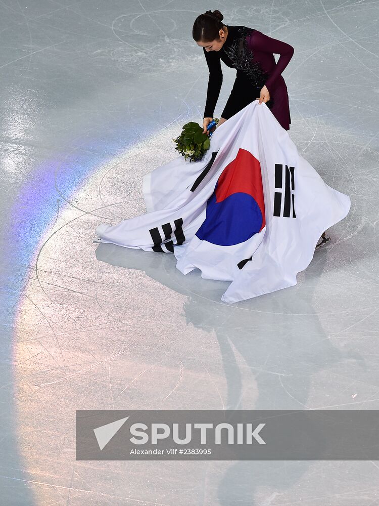 2014 Winter Olympics. Figure skating. Women. Free skating