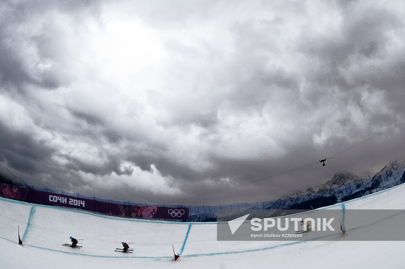 2014 Winter Olympics. Freestyle skiing. Women. Ski cross