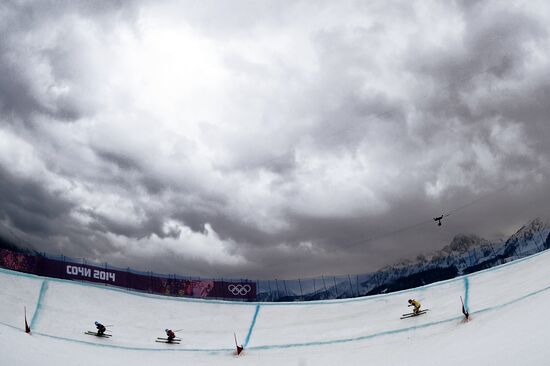 2014 Winter Olympics. Freestyle skiing. Women. Ski cross