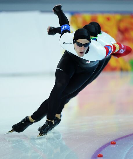 2014 Winter Olympics. Speed skating. Men. Team pursuit. Preliminary rounds