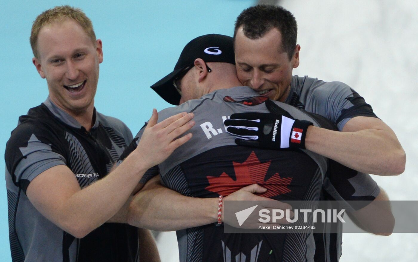 2014 Olympics. Curling. Men. Final match