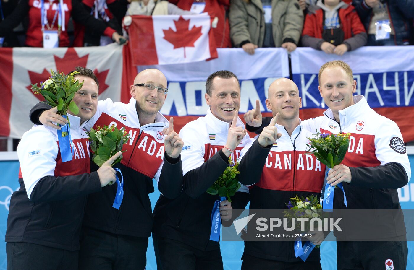 2014 Olympics. Curling. Men. Final match