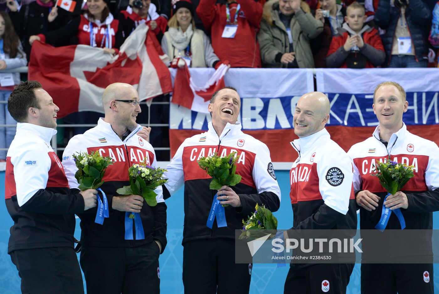 2014 Olympics. Curling. Men. Final match