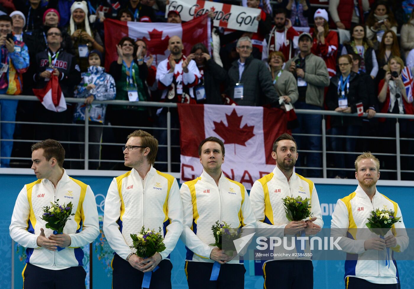 2014 Olympics. Curling. Men. Final match