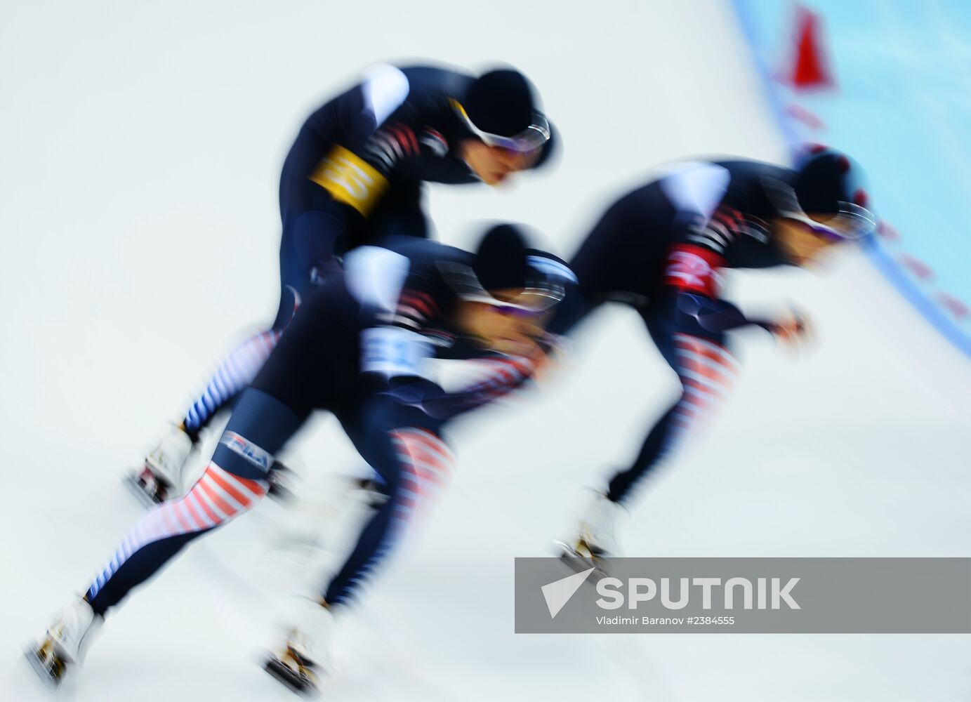2014 Winter Olympics. Speed skating. Men. Team pursuit. Preliminary rounds