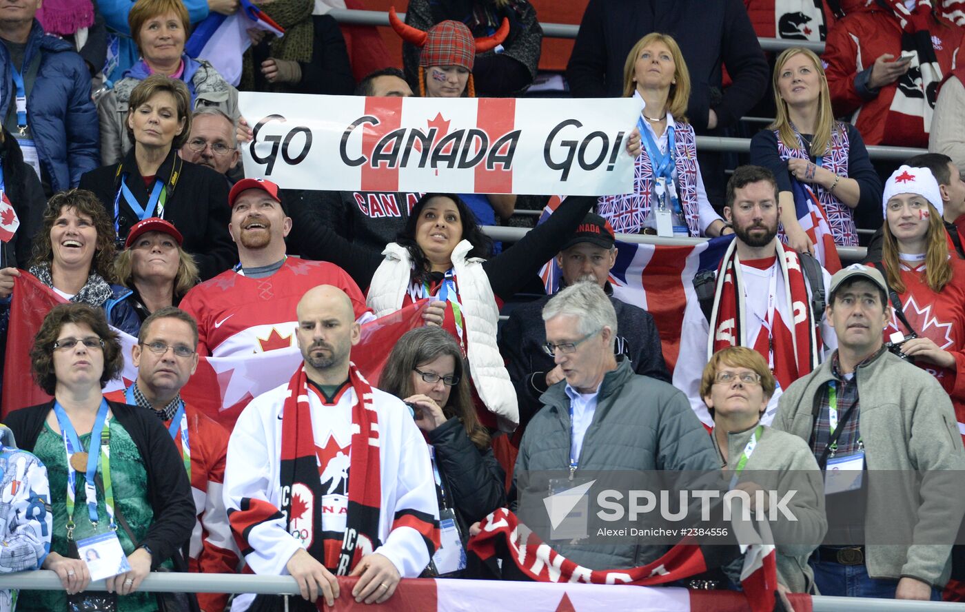 2014 Olympics. Curling. Men. Final match